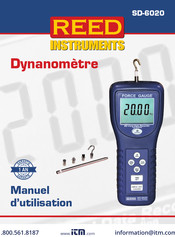 REED INSTRUMENTS SD-6020 Manuel D'utilisation