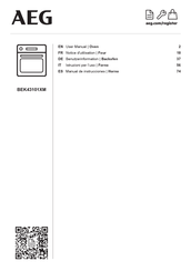 AEG BEK43101XM Notice D'utilisation