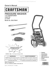 Craftsman 580.676641 Manuel Du Propriétaire