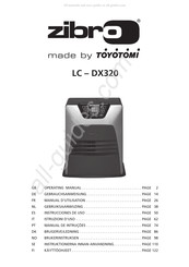 Toyotomi LC-DX320 Manuel D'utilisation