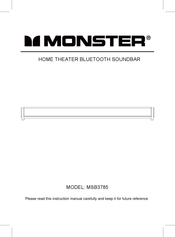 Monster MSB3785 Mode D'emploi