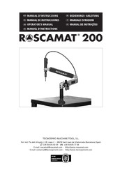 Tecnospiro ROSCAMAT 200 Manuel D'instructions