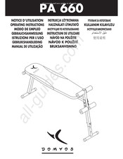 Decathlon Domyos PA 660 Notice D'utilisation