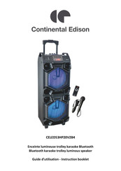 CONTINENTAL EDISON S7 Guide D'utilisation