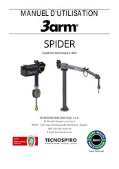 Tecnospiro 3arm Spider 300 C Manuel D'utilisation