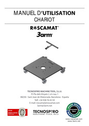 Tecnospiro 3arm ROSCAMAT Manuel D'utilisation