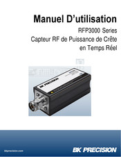 B+K precision RFP3006 Manuel D'utilisation