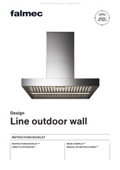 FALMEC Line outdoor wall Mode D'emploi