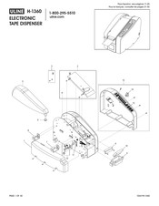 Uline MARSH H-1360 Manuel D'utilisation