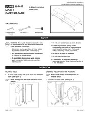 Uline H-9447 Instructions D'assemblage