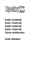 RockJam RJ540 Guide Utilisateur