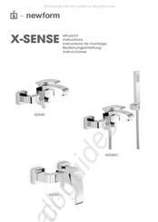 newform X-SENSE 62540C Instructions De Montage