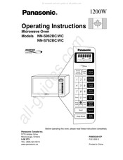 Panasonic NN-S962BC/WC Manuel D'instructions