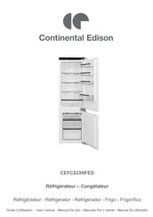 CONTINENTAL EDISON CEFC233NFED Guide D'utilisation