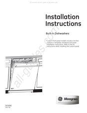 GE Monogram Capital ZDT800SIFII Instructions D'installation