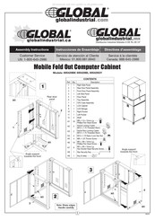 Global Industrial 695429BL Directives D'assemblage