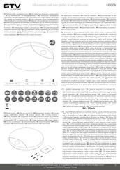 GTV LD-LOG16W-LED Mode D'emploi