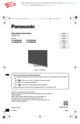 Panasonic TV-55Z95AEK Mode D'emploi