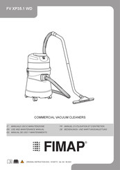 Fimap FV XP35.1 WD Manuel D'utilisation Et D'entretien