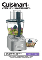 Cuisinart FP-14NC Serie Livret D'instructions