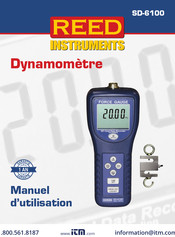 REED INSTRUMENTS SD-6100 Manuel D'utilisation