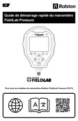 Ralston Instruments FieldLab Pressure Guide De Démarrage Rapide