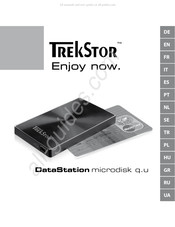 TrekStor DataStation microdisk q.u Mode D'emploi