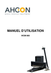 AHCON WCM 900 Manuel D'utilisation