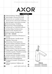 Hansgrohe AXOR Citterio 3903500 Mode D'emploi / Instructions De Montage