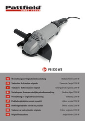 Pattfield Ergo Tools PE-230 WS Traduction De La Notice Originale