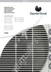 Saunier Duval SDH 10-065 W Notice D'utilisation