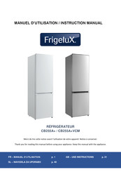 Frigelux CB255A+VCM Manuel D'utilisation