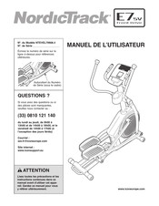 NordicTrack NTEVEL79908.4 Manuel De L'utilisateur