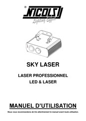 Nicols SKY LASER Manuel D'utilisation