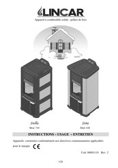 Lincar Siria 830 Installation, Usage Et Entretien