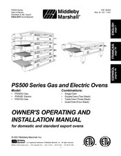 Middleby Marshall PS555G Manuel D'installation Et De Fonctionnement