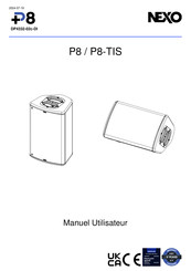 Nexo P8-TIS Manuel Utilisateur