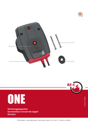 Rf-t ONE Serie Manuel D'utilisation