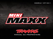 Traxxas 107154-1-BLK Manuel Du Propriétaire