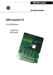 GE D8R4 expanded I/O Manuel D'instructions