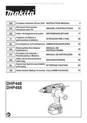 Makita DHP448 Manuel D'instructions