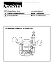 Makita RP1100 Manuel D'instructions