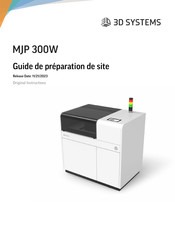 3D Systems MJP 300Wde Guide De Préparation Du Site