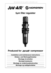norgren JUN-AIR 4071035 Montage Et Entretien
