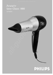 Philips beauty Salon Classic 1800 HP4894/01 Mode D'emploi