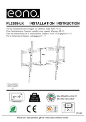 Eono PL2268-LK Instructions D'installation