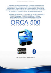 Waterman ORCA 500 Notice D'utilisation Et D'entretien