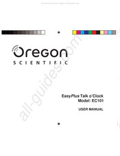 Oregon Scientific EasyPlus Talk o'Clock Mode D'emploi