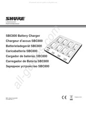 Shure SBC800 Mode D'emploi