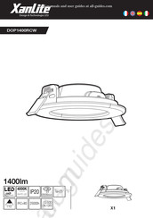 Xanlite DOP1400RCW Mode D'emploi